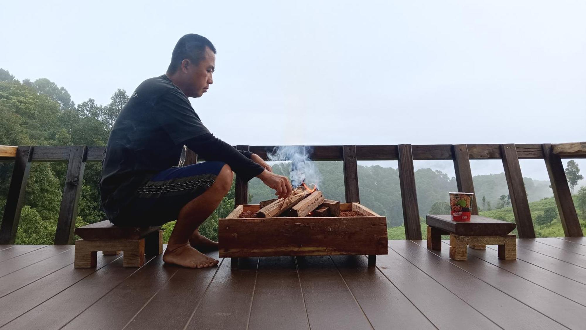 ไร่นิธิสุนทร Nithisoonthon Farmstay Mae Hong Son Eksteriør bilde