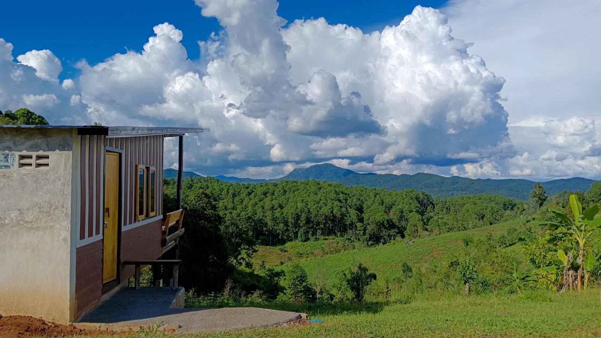 ไร่นิธิสุนทร Nithisoonthon Farmstay Mae Hong Son Eksteriør bilde