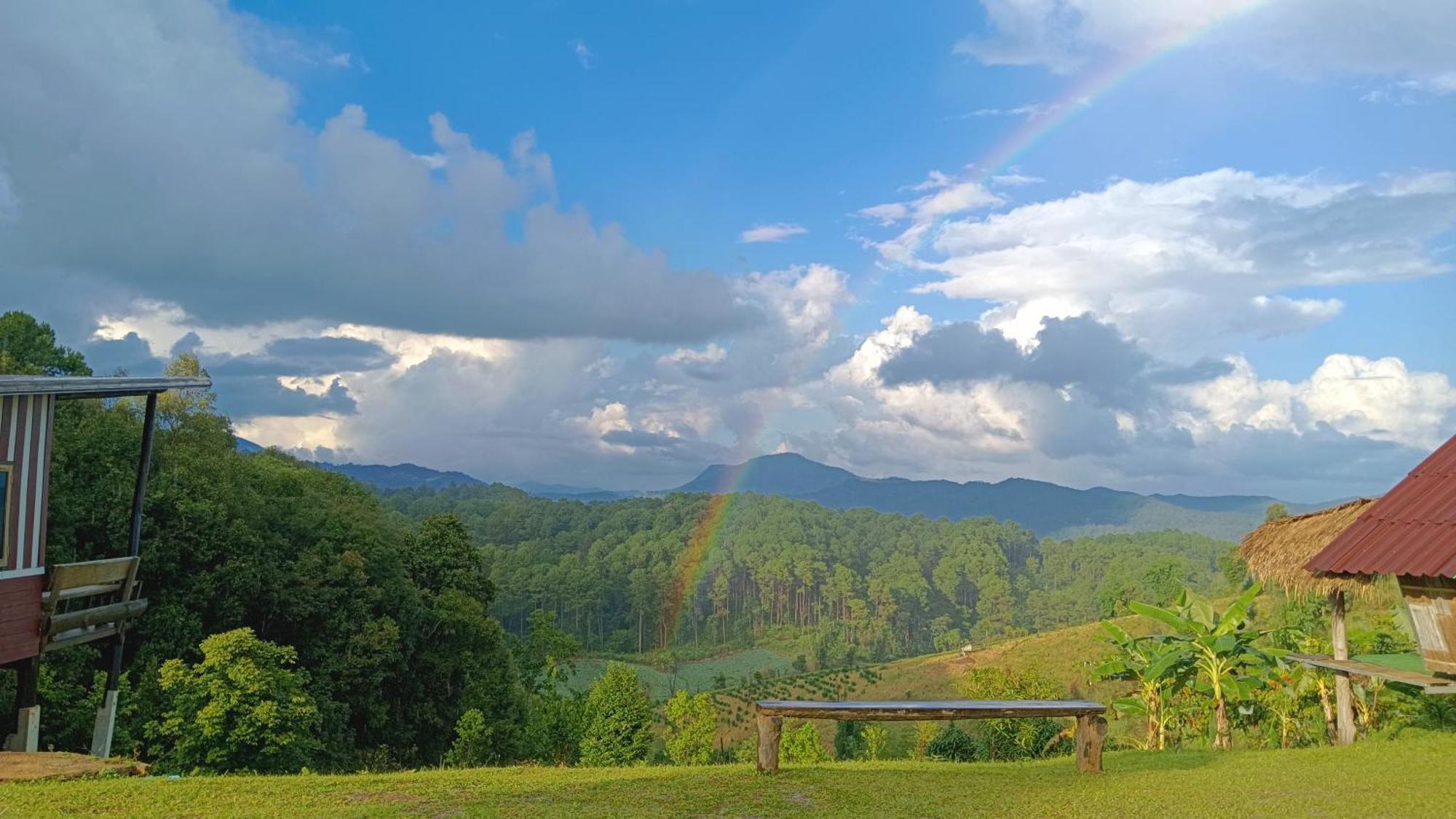 ไร่นิธิสุนทร Nithisoonthon Farmstay Mae Hong Son Eksteriør bilde