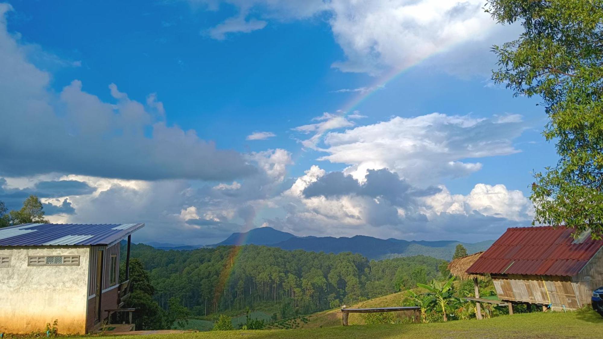 ไร่นิธิสุนทร Nithisoonthon Farmstay Mae Hong Son Eksteriør bilde